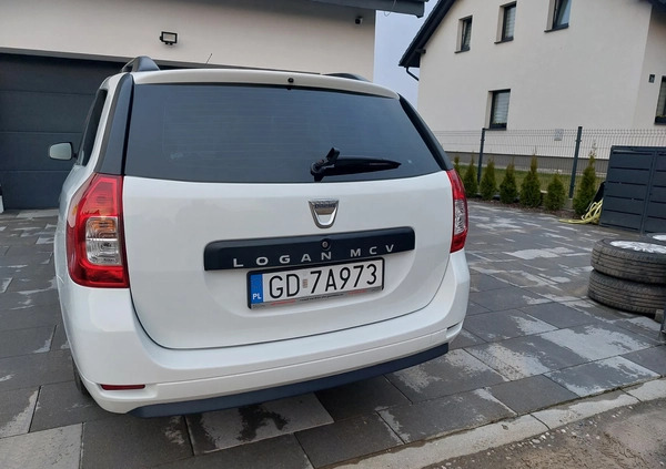 Dacia Logan cena 23500 przebieg: 219000, rok produkcji 2016 z Brześć Kujawski małe 106